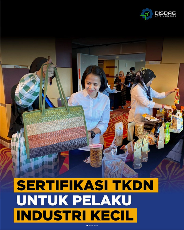 Sosialisasi dan Bimtek Pendaftaran Sertifikasi TKDN untuk Industri Kecil.